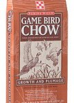 game bird chow bag feeds