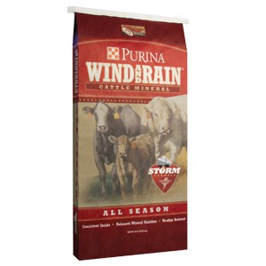 Wind and Rain All Season Minerals Cow Feeds