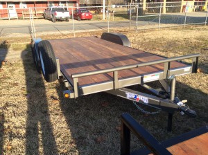 Texas Bragg Trailers at Farmers Coop