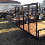 Texas Bragg Trailers at Farmers Coop