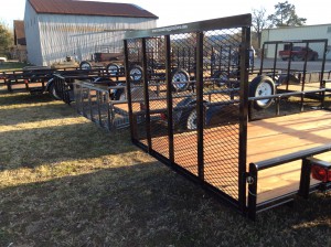 Texas Bragg Trailers at Farmers Coop