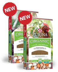purina organic chicken feed