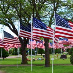 memorial day flags