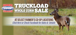 Whole Deer Corn sale offer at Farmer's Co-op