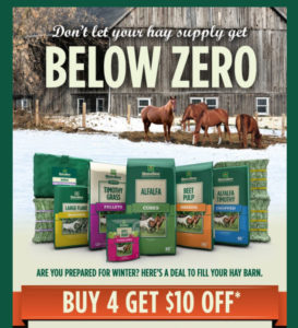 Ad Standlee Premium Forage at Farmer's Co-op