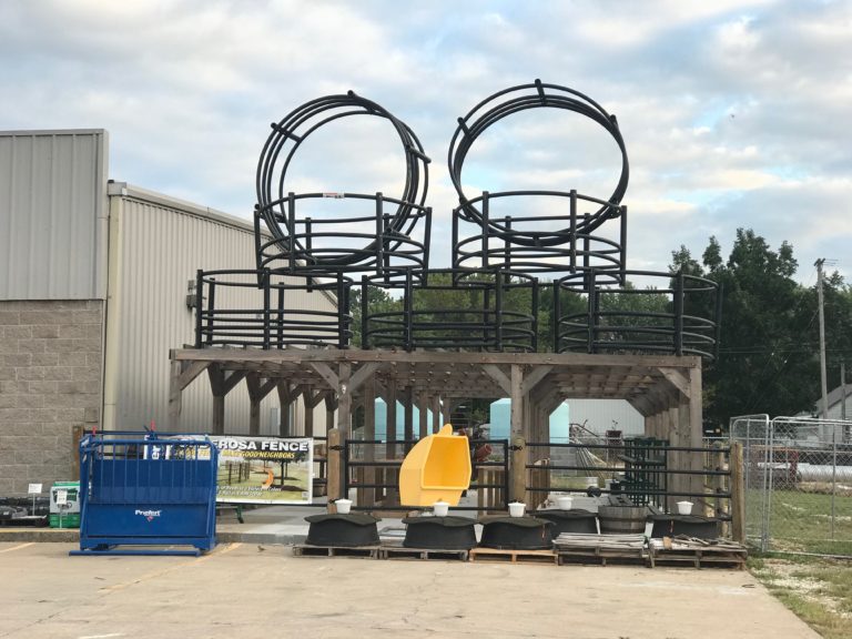 Round Bale Feeders From Century Livestock Farmer's Coop