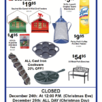 farmers DECEMBER Doorbusters 19 2