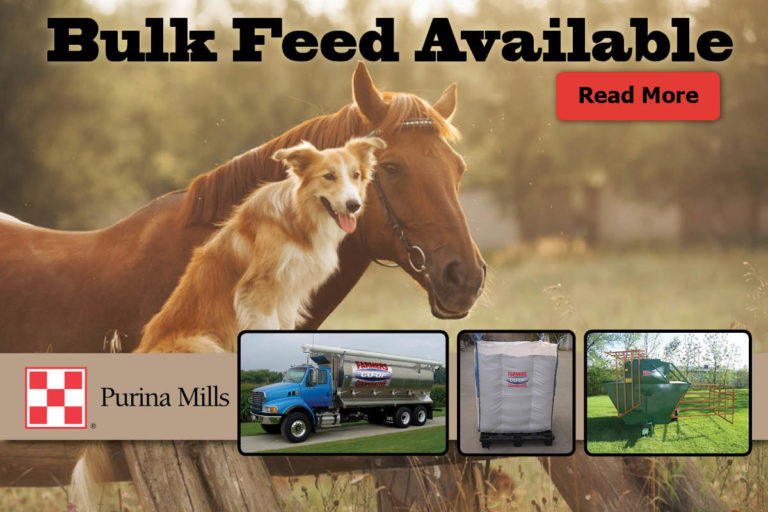 Farmer's Coop Bulk Feed Slider Farmers Coop