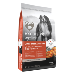 Exclusive Signature Large Breed Adult Food in 35 lb Bag