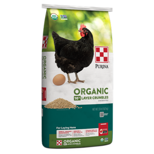 Purina Organic Layer Crumbles 35-lb