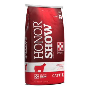 Purina Honor Show Chow Grand 4-T-Fyer Cattle Feed 50-lb