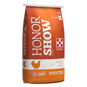 Purina Honor Show Chow Poultry Grower/Finisher AMP .0125 50-lb