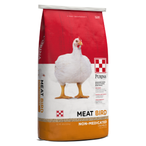Purina Meat Bird Crumbles, Non-Medicated 40-lb
