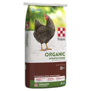 Purina Organic Scratch Grains. 35-lb bag.