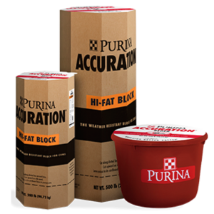 Purina Accuration Hi-Fat Supplements. Reducing Hay Waste in Winter.