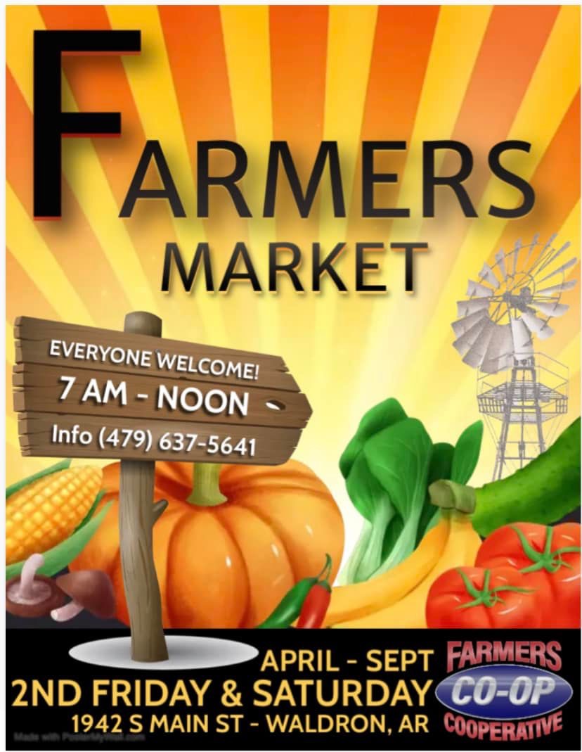 Farmers Market at Farmer's Coop Waldron