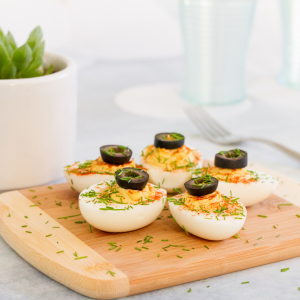 Deviled Eggs with Jalapeno
