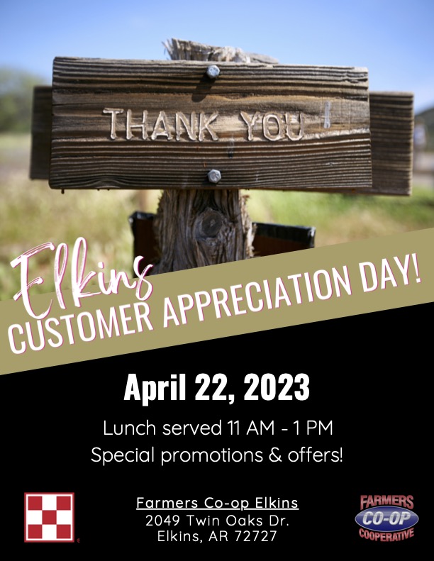 Elkins Customer Appreciation Day 2023 Farmers Coop