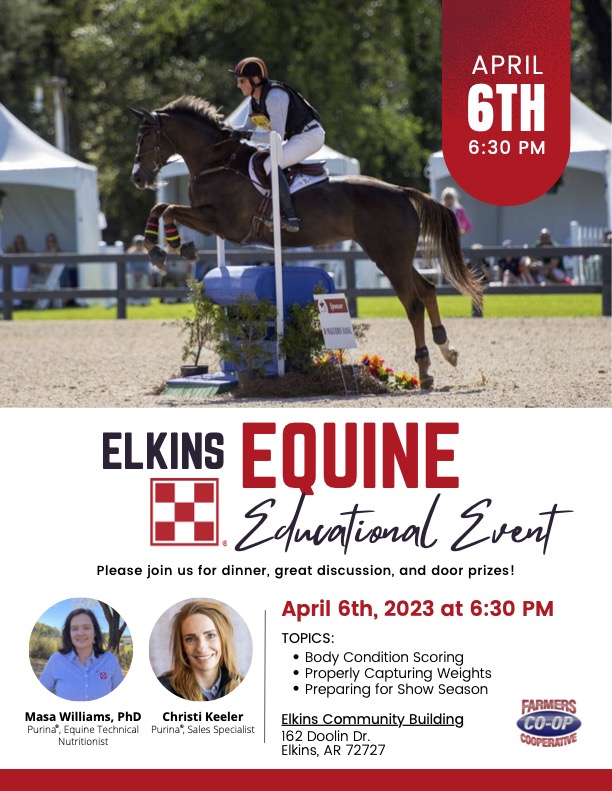 Equine Meeting Farmers Coop Elkins Farmers Coop