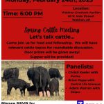 02.24.2025 Final Waldron 2025 Spring Mineral Meeting Flyer